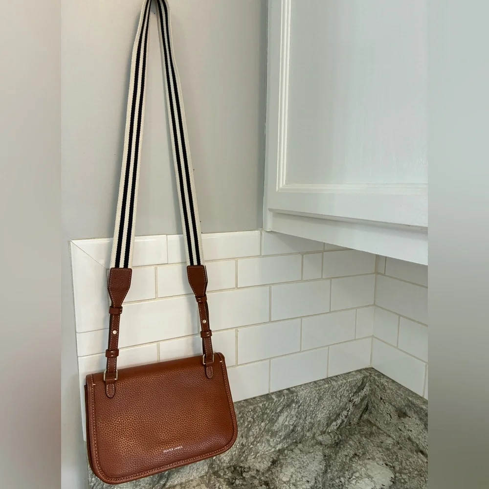 Draper James Brown and White Crossbody Bag - Picture 13 of 15